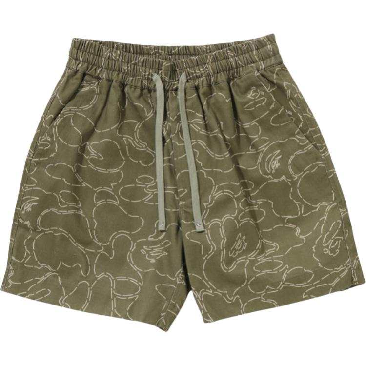 A BATHING APE Bape Camo Sporty Shorts