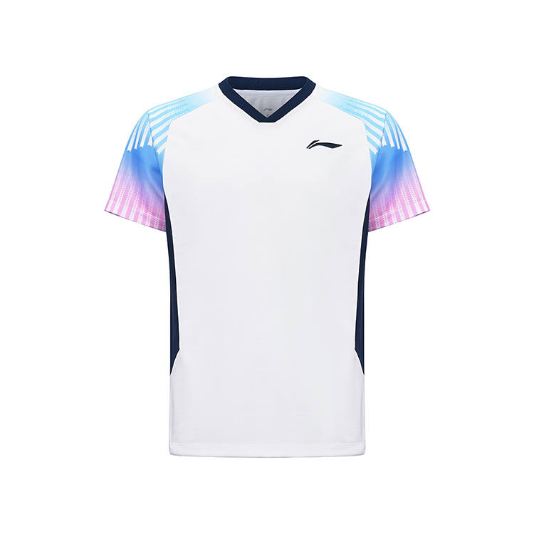 Li-Ning Li Ning Badminton Collection T Shirt Unisex White