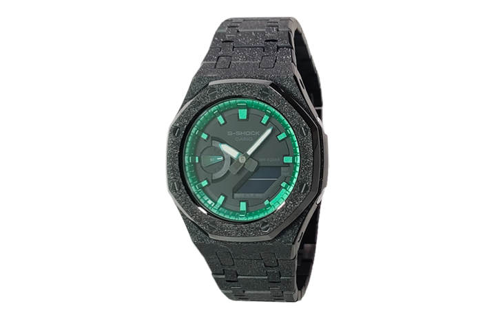 CASIO CASIO Custom Collection Quartz Movement Stainless Steel Strap Watch Men's Watches Black Dial