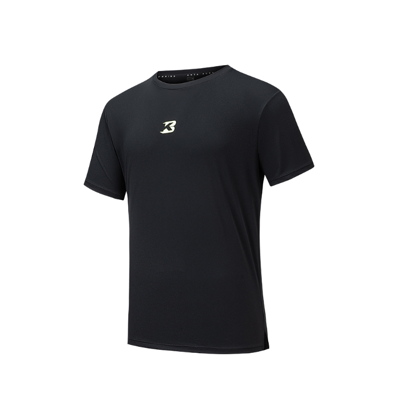 ANTA Anta Running Collection T Shirt Men's Basic Black