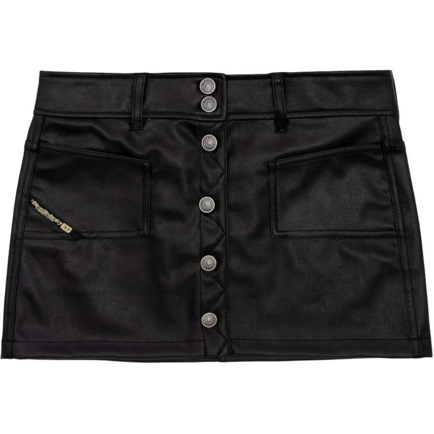DIESEL Leather Short Skirts Women's