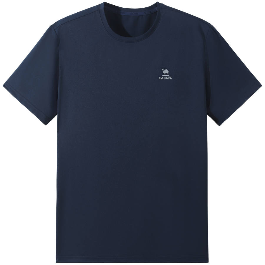 CAMEL CAMEL T Shirts Men's Crew Neck Thin Straight Fit