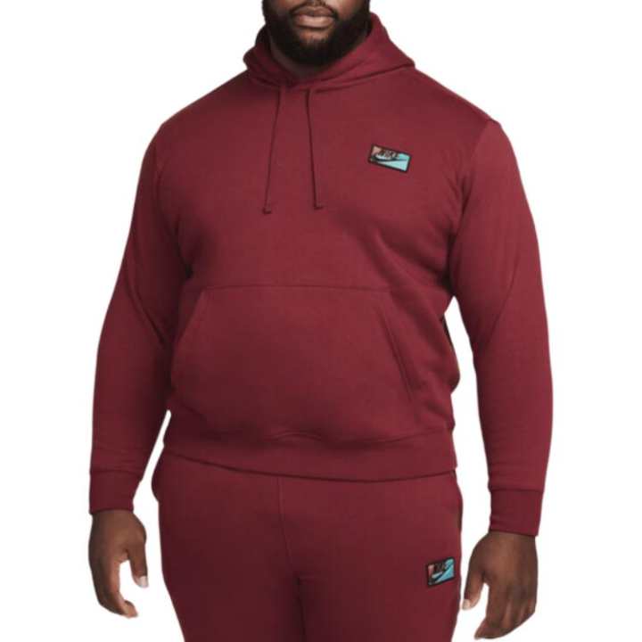 Nike Nike Sweatshirts Men's Red Hooded Moderate