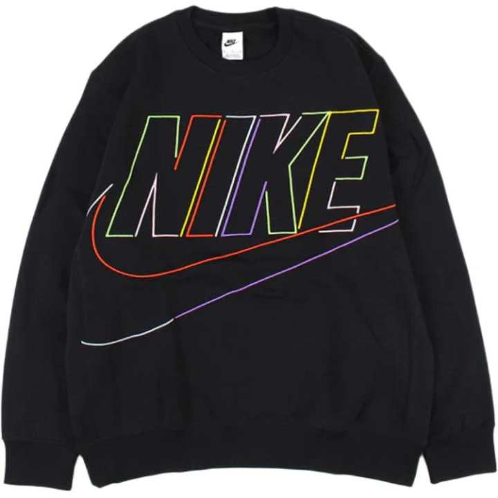 Nike Nike Sweatshirts Men's Black Crew Neck Moderate