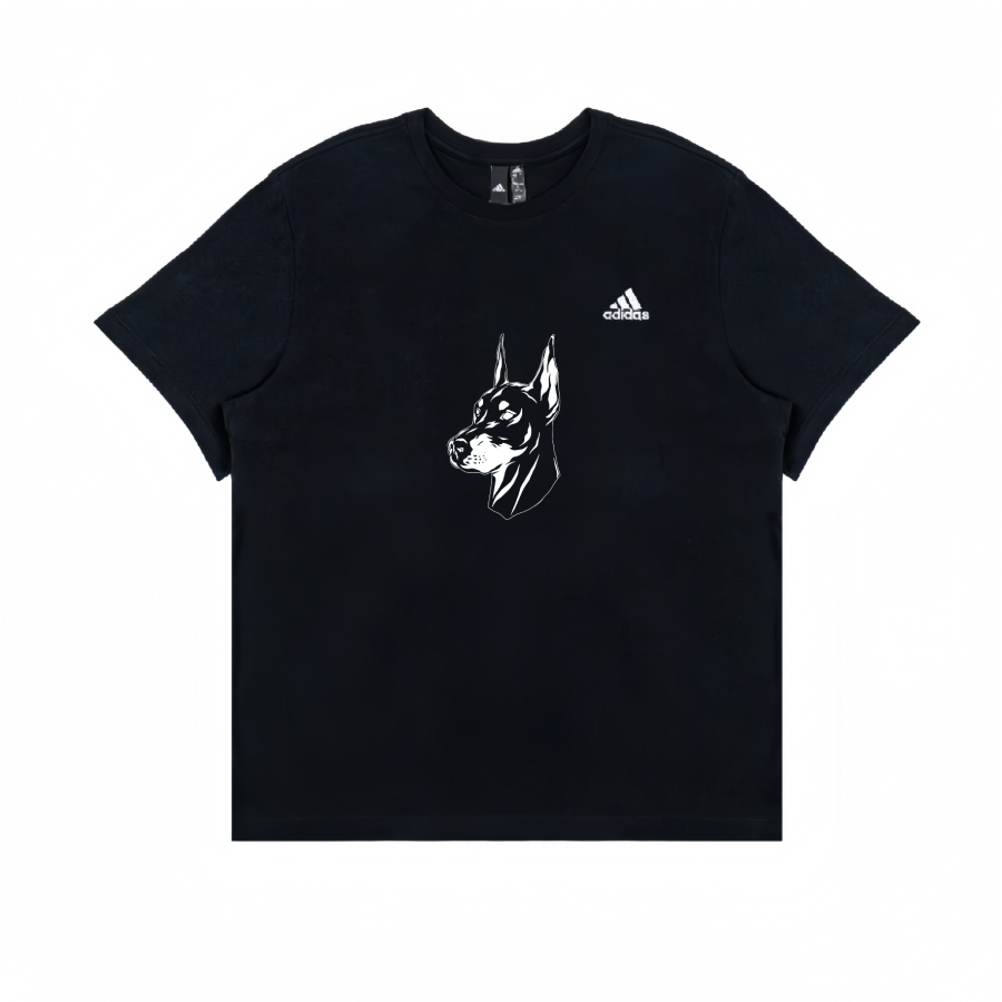 Adidas Adidas T Shirts Unisex Black Crew Neck Moderate Straight Fit