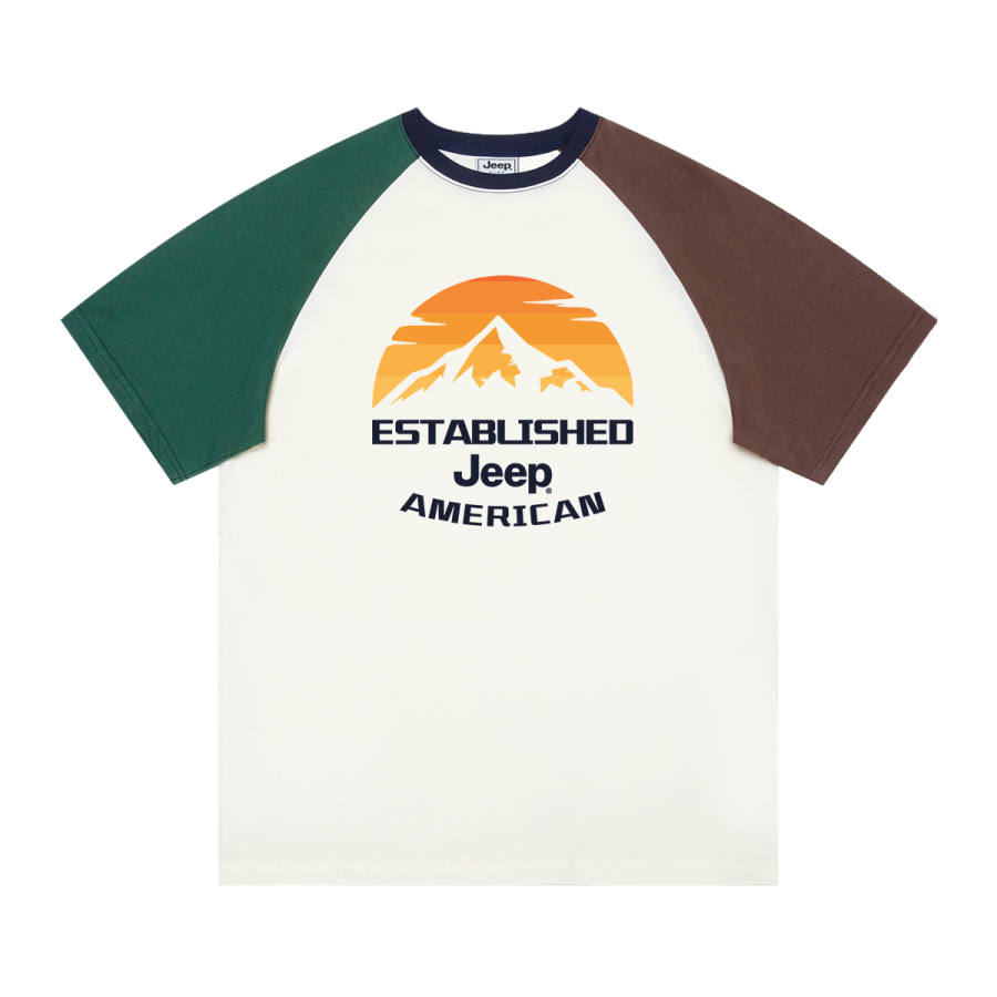 Jeep Grade School T Shirts Crew Neck Moderate