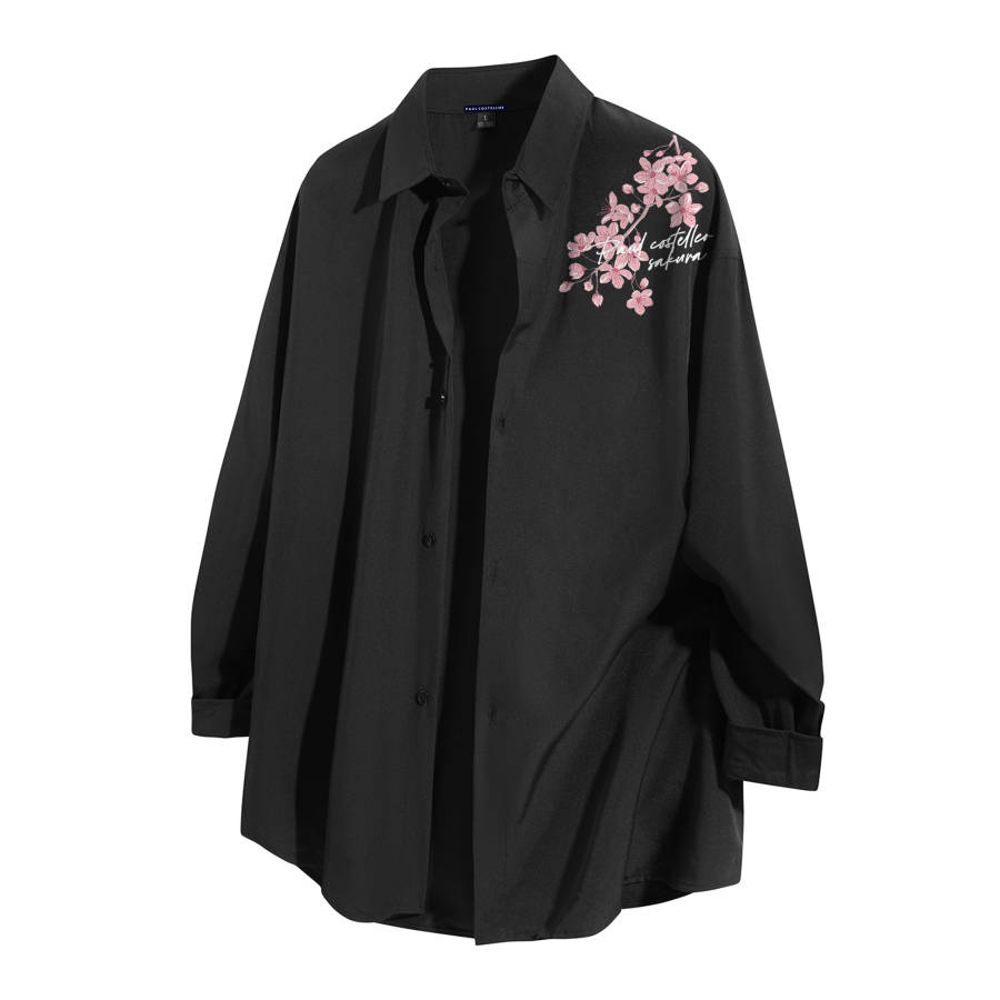 PAUL COSTELLOE Shirts Unisex Lapel Moderate