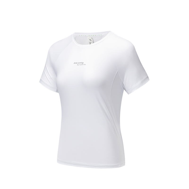 Anta Running Collection T Shirt Women's Pure White