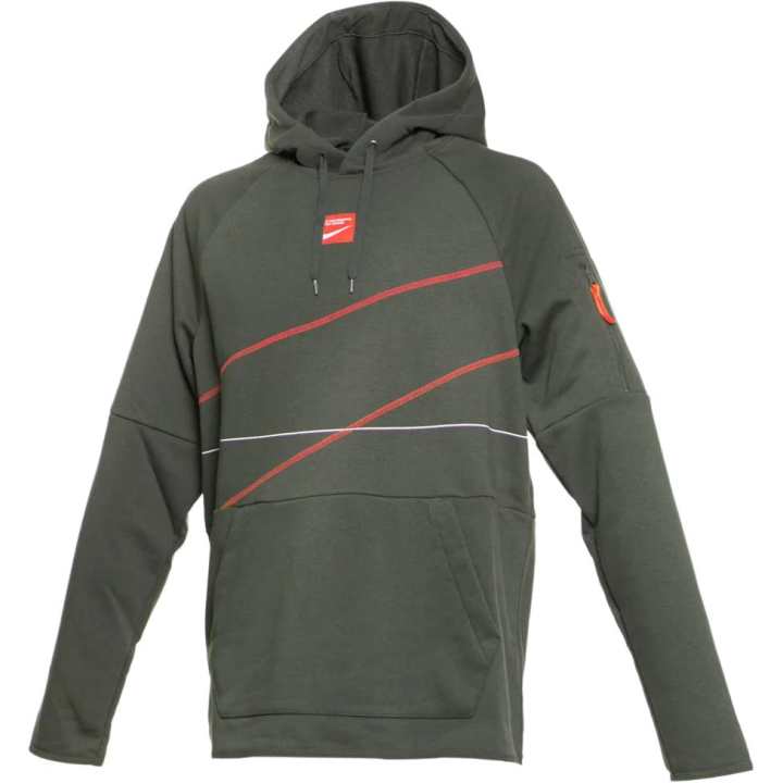Nike Nike Sweatshirts Men's Green Hooded Moderate