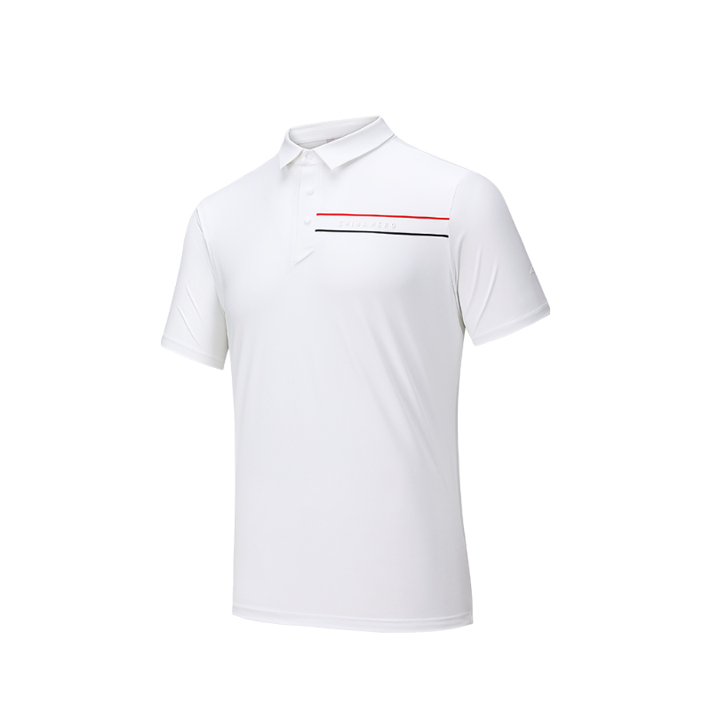 Anta Variety Training Collection Polo Shirt Men's Pure White