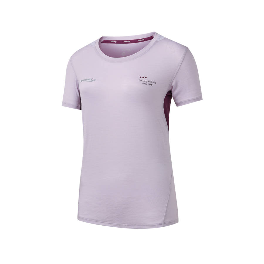 Saucony T Shirt Women's Light Purple