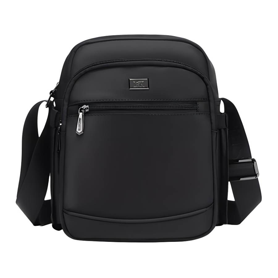 SEPTWOLVES SEPTWOLVES Fabric Crossbody Bag Men's Black