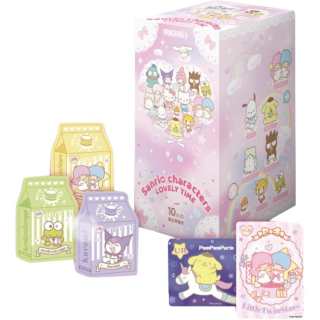 WANHUAYUNYOU Sanrio Family Love Time Dream Package With Character Illustrations Card Accessories Whole Box
