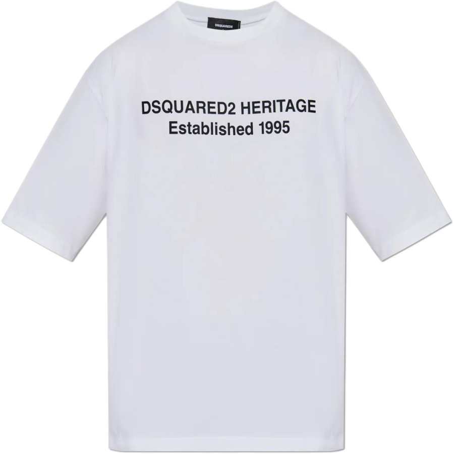 DSQUARED 2 Dsquared2 Logo Printed Crewneck T Shirt