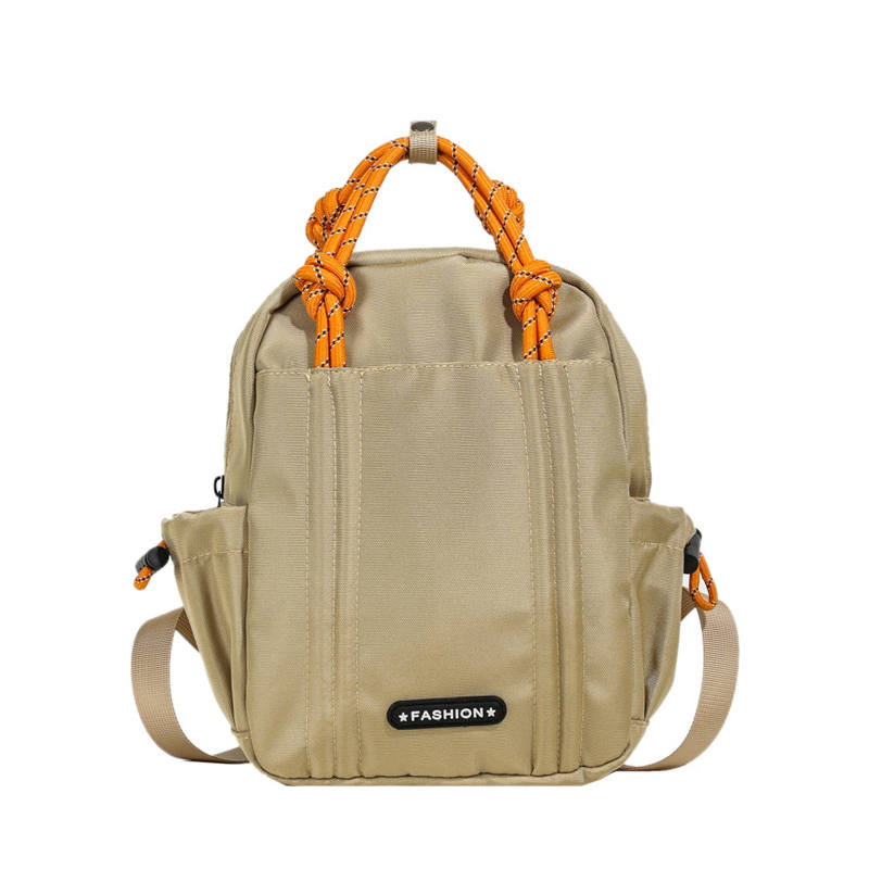 SWIMADE Nylon Backpack Regular Unisex Khaki/Black