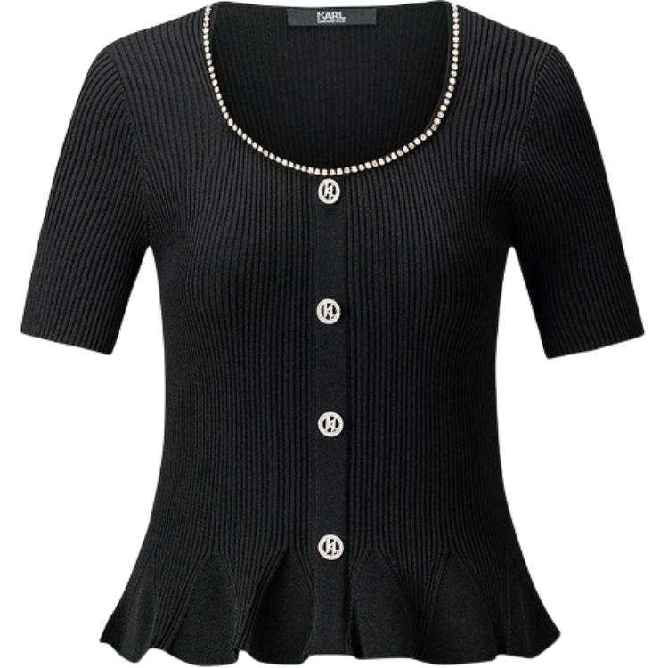 KARL LAGERFELD / Karl Lagerfeld Jeans T Shirt Women's Black