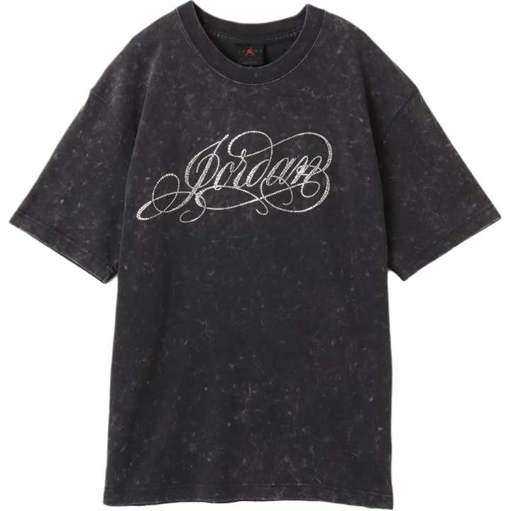 Jordan Jordan GFXAS WJ SS OS SWCRYSTL T Shirt Unisex Gray