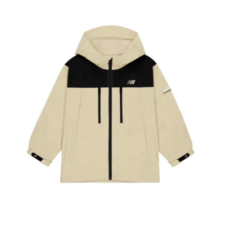 New Balance New Balance Jacket NB SS25 Beige Yellow Children Aged 3 7 Years Old