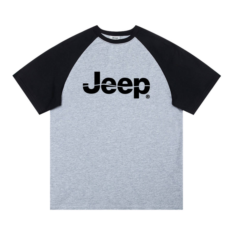 Jeep Grade School T Shirts Crew Neck Moderate