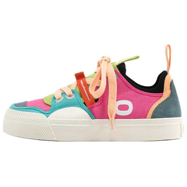 OETZI Corkcushion Cow Split Leather Abrasion Resistant Abrasion Resistant Low top Skateboard Shoes Unisex Multicolor