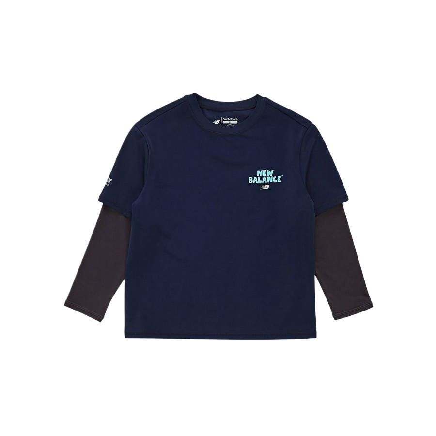 New Balance New Balance T Shirt SS25 Marine Blue Children Aged 3 7 Years Old