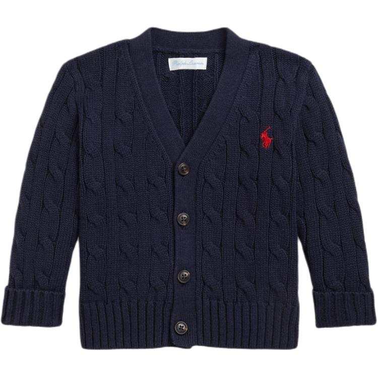 Polo Ralph Lauren Kids' Top Dark Blue Infant And Toddler