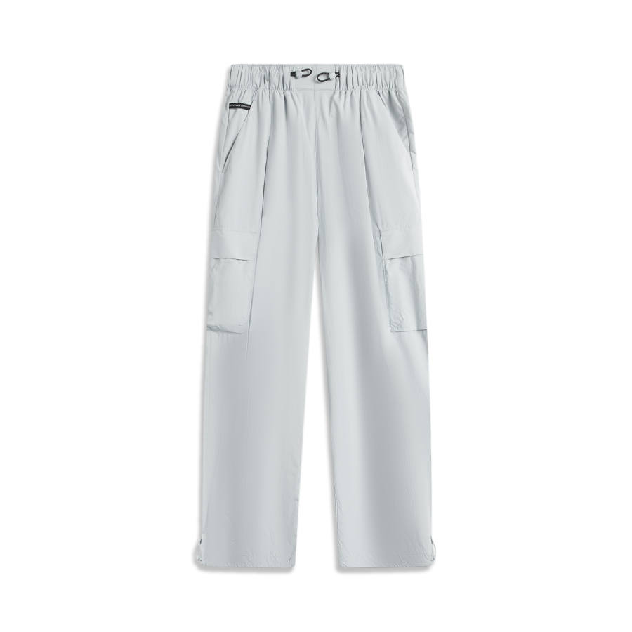 Li-Ning Li Ning Sports Life Collection Casual Pants Women's Elegant Gray