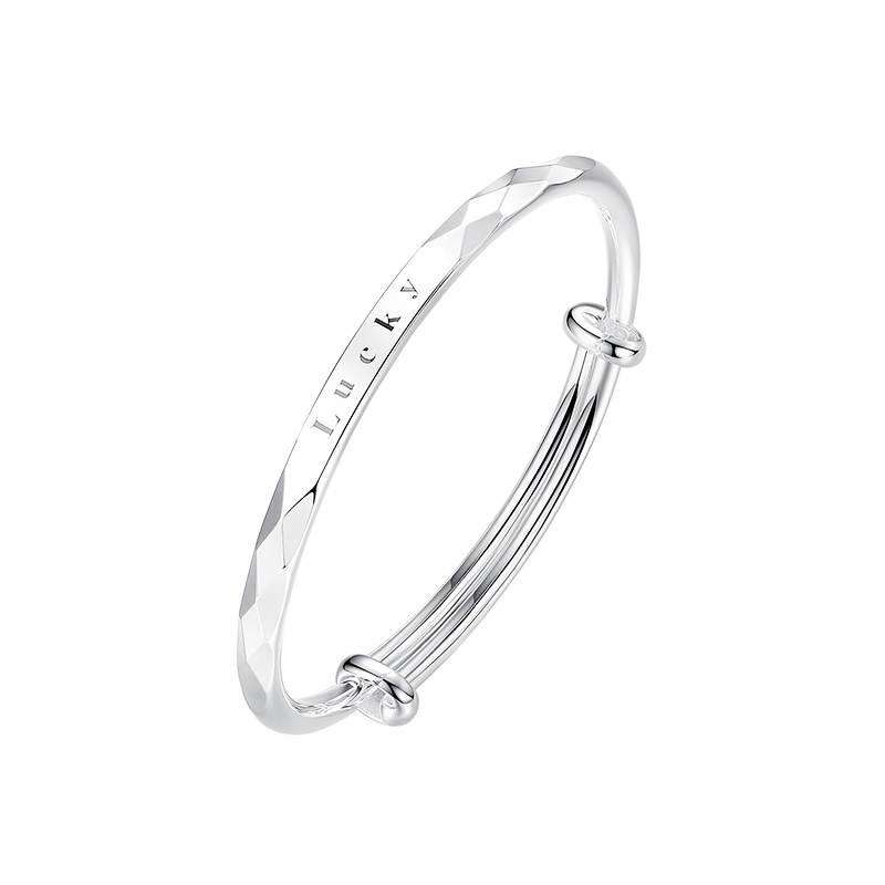 WINY WINY 999 Fine Silver Material Sterling Silver Bangles Women's