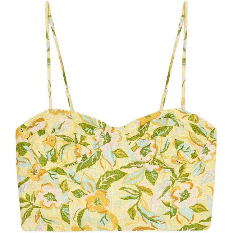 ZARA Camisoles Women's Yellow Moderate Other