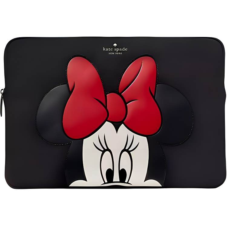 Kate Spade Disney Collaboration Recycled Nylon Travel Storage Bag Women's Black