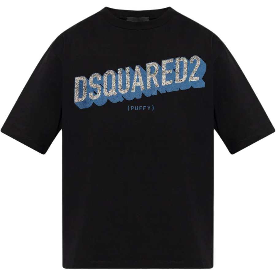 DSQUARED 2 Dsquared2 Logo Printed Crewneck T Shirt