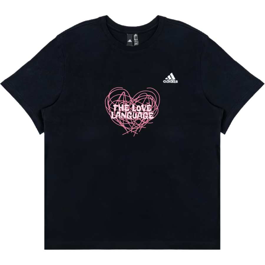 Adidas Adidas T Shirts Unisex Black Crew Neck Straight Fit