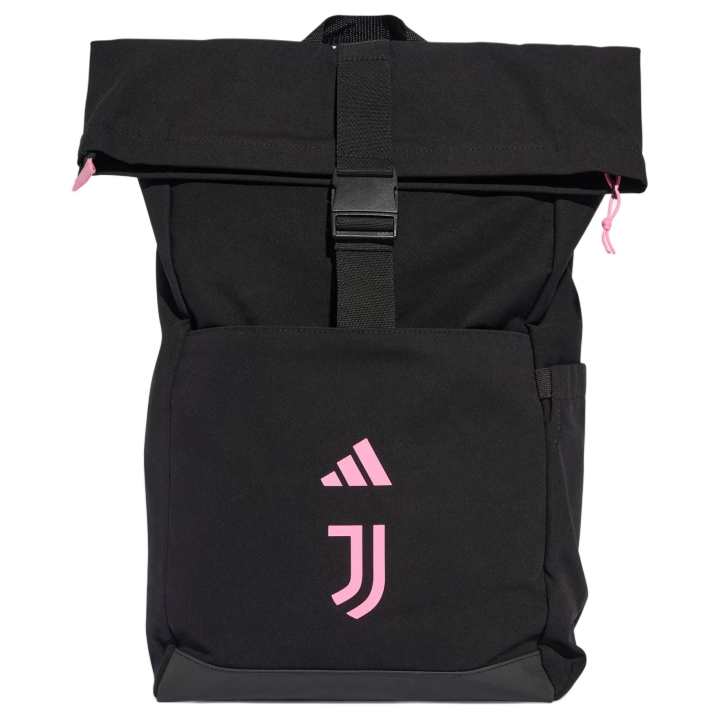 Adidas Adidas Juventus Polyester Backpack Unisex Black & Sweet Pink
