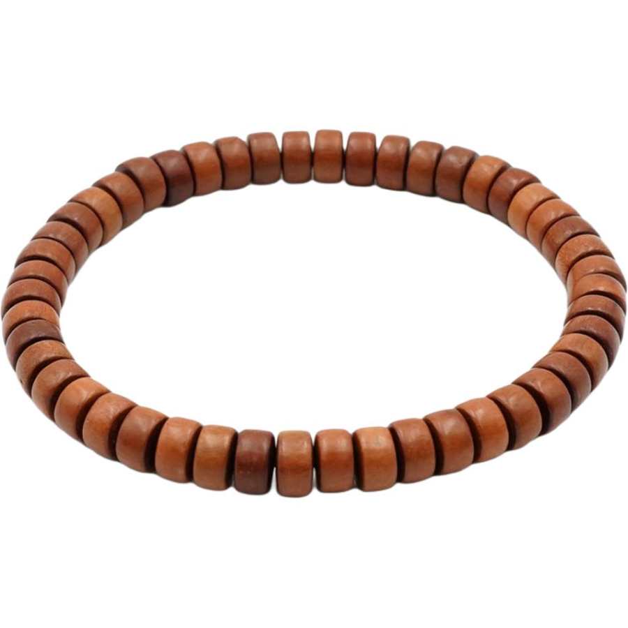PAUL COSTELLOE Sandalwood Beaded Bracelets Unisex