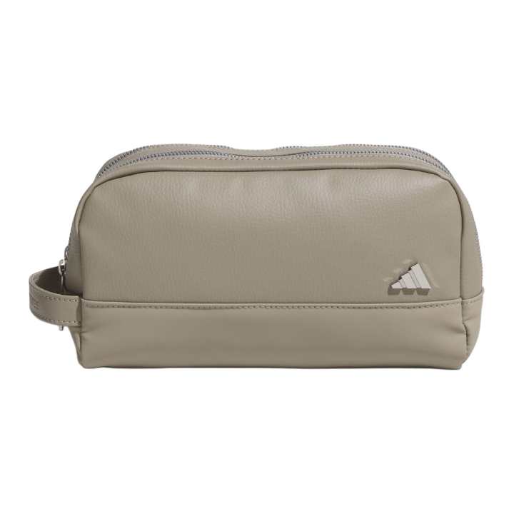 Adidas Adidas PU Polyurethane Handbag Clutch Regular Unisex Putty Beige