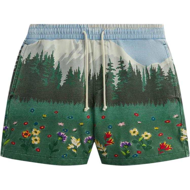 KITH KITH Scenic Fleece Curtis Short