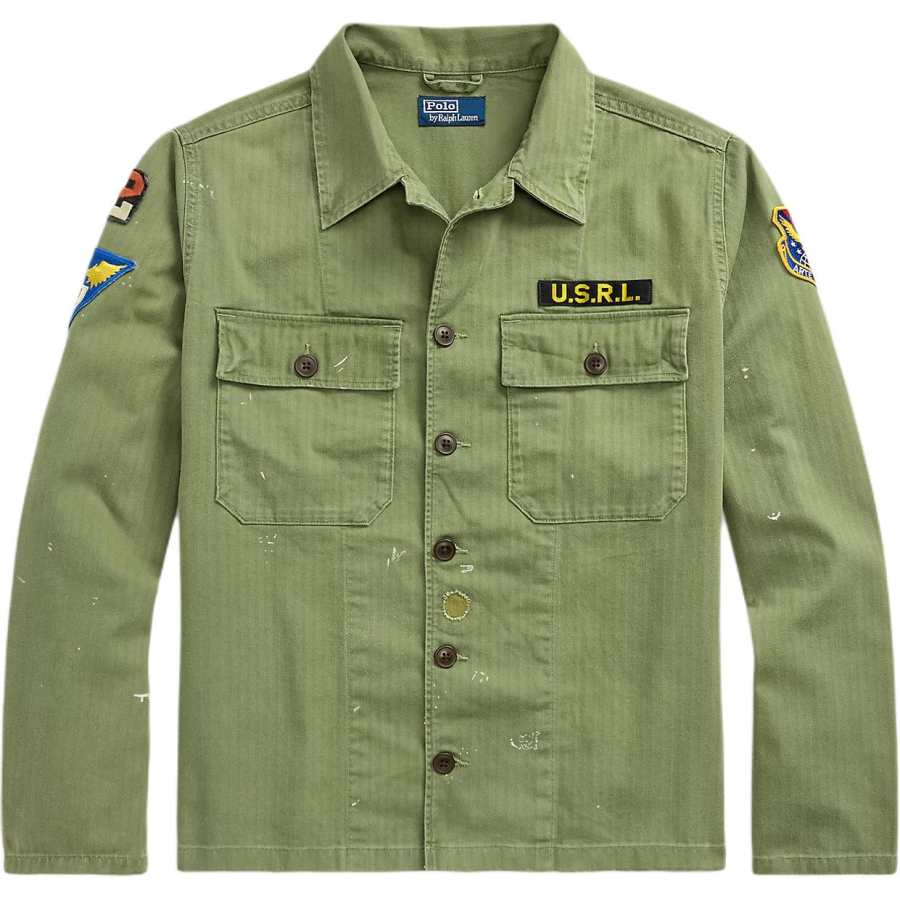 Polo Ralph Lauren Distressed Overshirt
