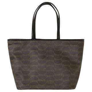 Thisisneverthat Coated PVC Tote Bag, Shopping Bag, Handbag, Shoulder Bag Women's Brown