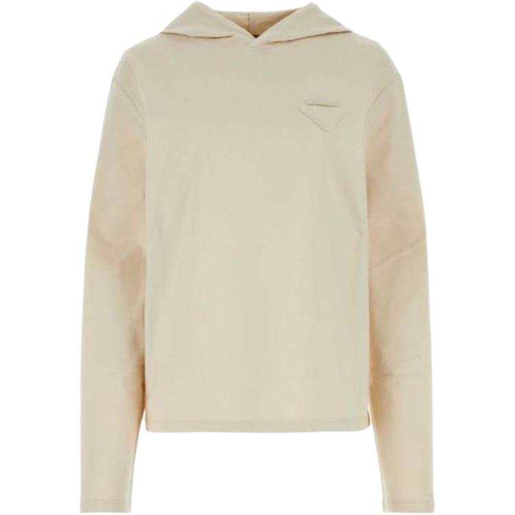 PRADA PRADA Logo Triangle Hoodie