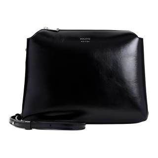 KHAITE Calfskin Crossbody Bag, Shoulder Bag Women's Black