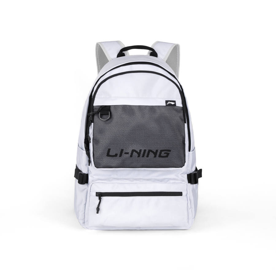 Li-Ning Li Ning Polyester Mesh Backpack Regular Unisex Gray