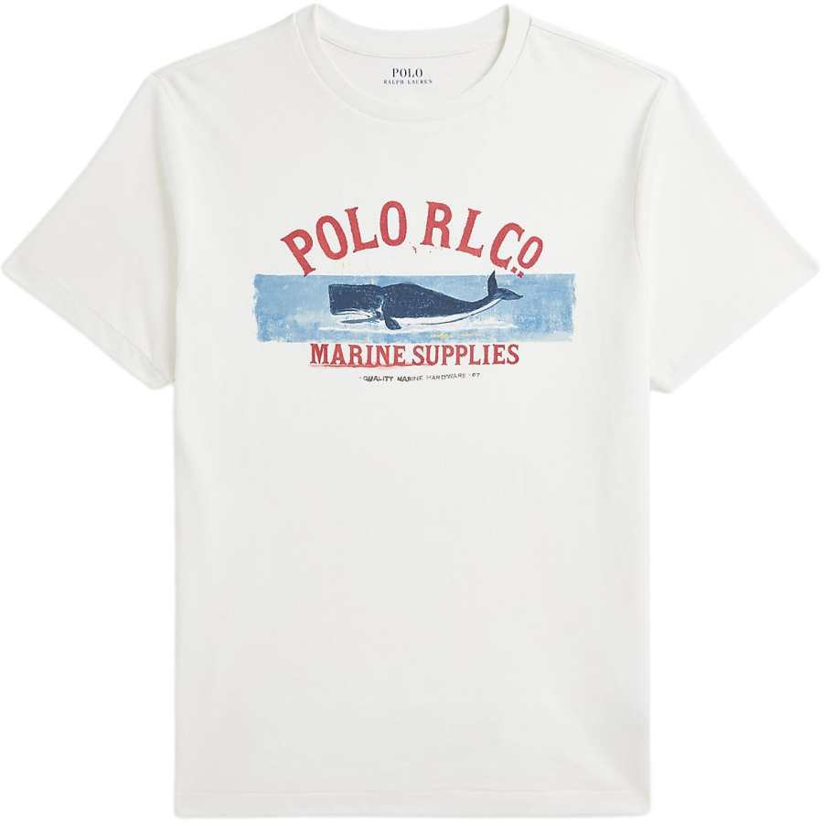 Polo Ralph Lauren T Shirt White Kids'