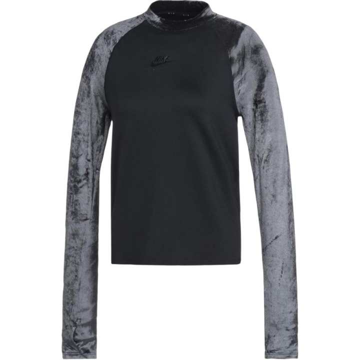 Nike Nike T Shirts Women's Black Half Turtleneck