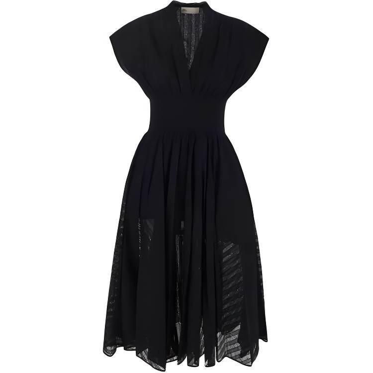 TORY BURCH Sleeveless Dress Women's Black