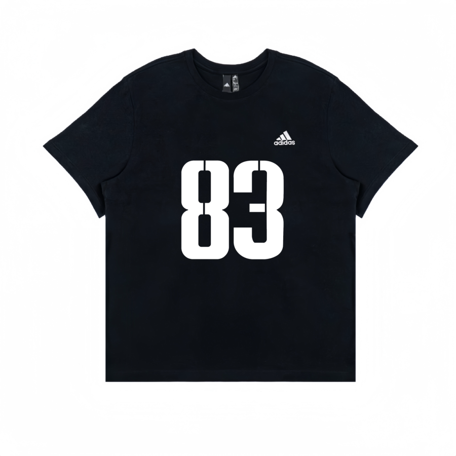 Adidas Adidas T Shirts Unisex Black Crew Neck Moderate Straight Fit