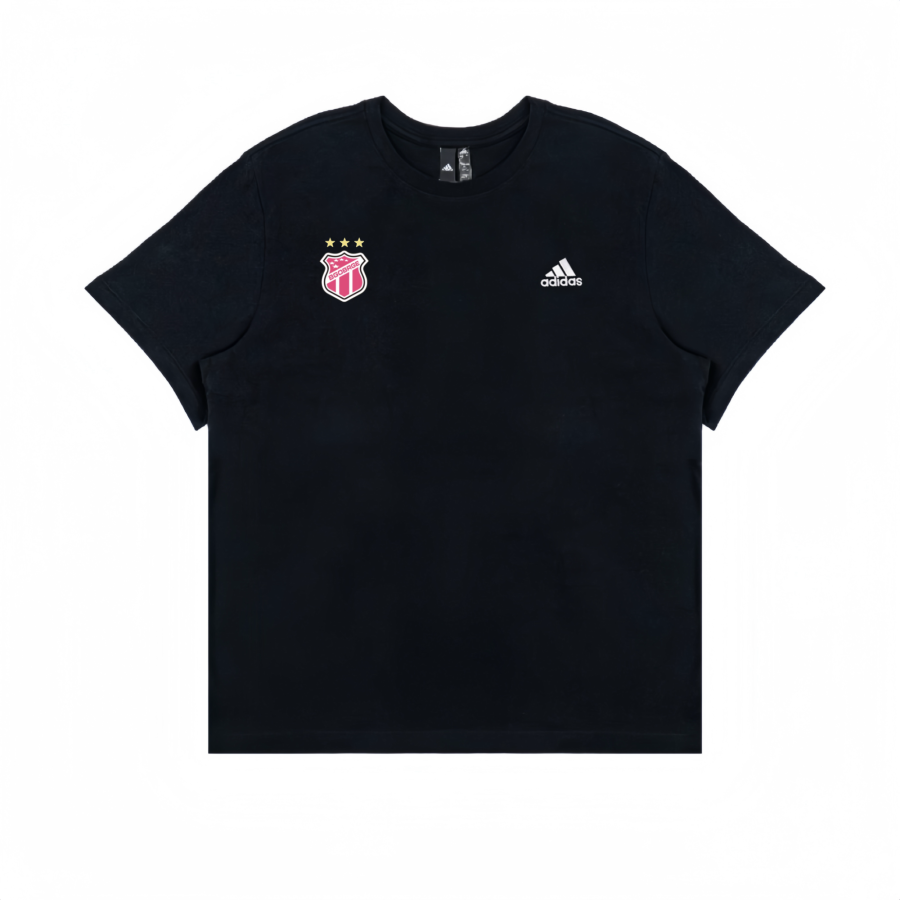Adidas Adidas T Shirts Unisex Black Crew Neck Moderate Straight Fit