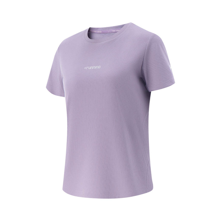 Li-Ning Li Ning Running Collection T Shirt Women's Navigation Trail Purple