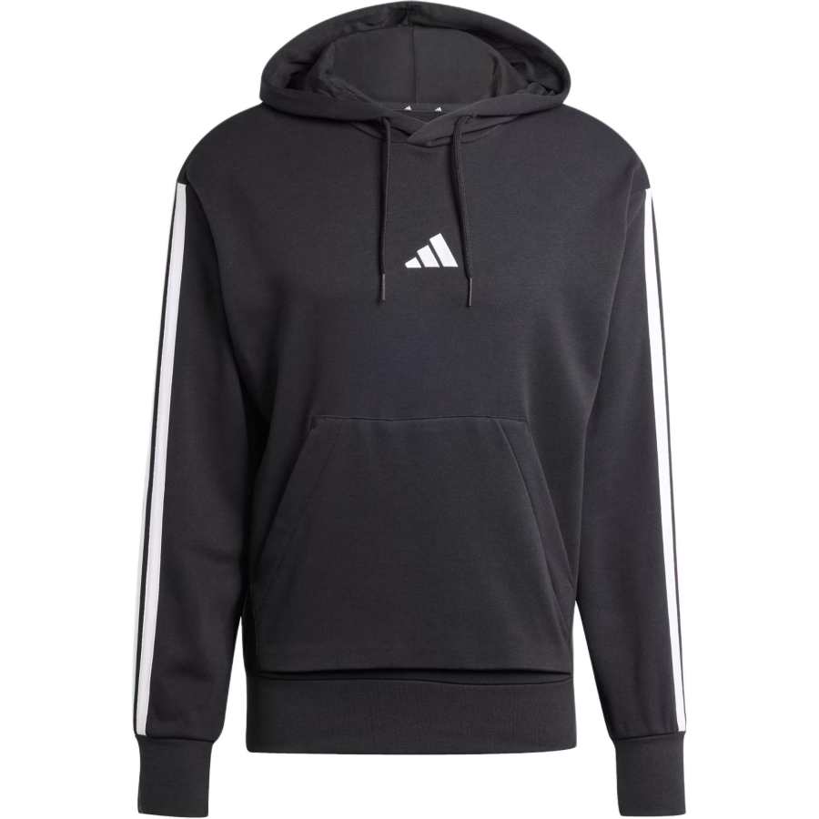 Adidas Adidas Clothing Sweatshirts Men's Black Hooded Moderate