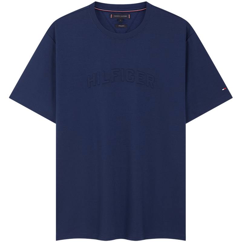 Tommy Hilfiger T Shirts Men's Crew Neck Moderate