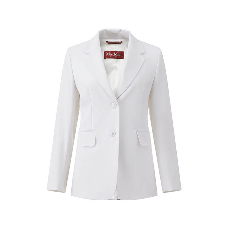 MaxMara Studio MaxMara Studio Business Suit Coat Women's Milk White